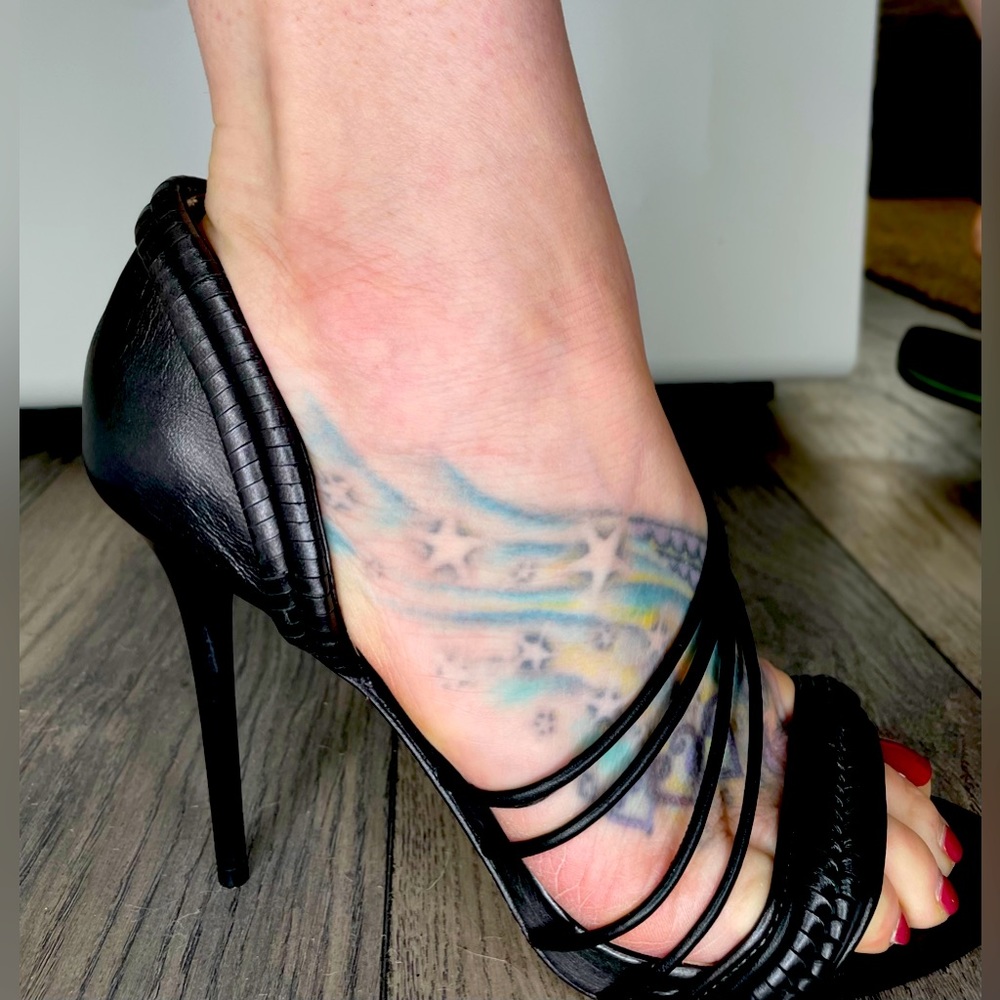 L.A.M.B. Strappy Heels
